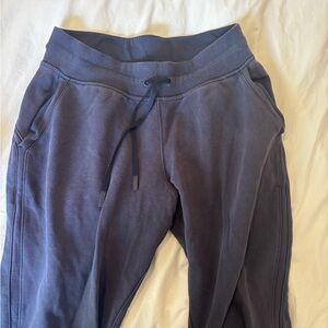 Blue Lululemon joggers